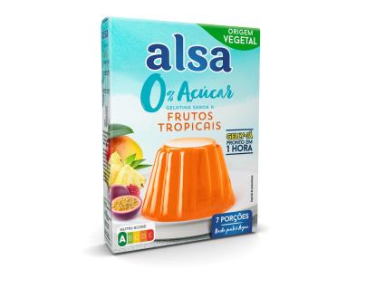 Gelatinas Alsa 0% Frutos Tropicais 42g