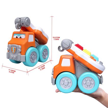 Bb Junior Tow Drive ´n Rock 16-89031 Truck Laranja