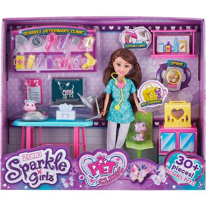 Sparkle Girlz Vet Set With 100184 Doll