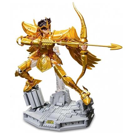 Pantasy Sagittarius The Gold Archer Saint Seiya 47 Cm Construction Game Dourado