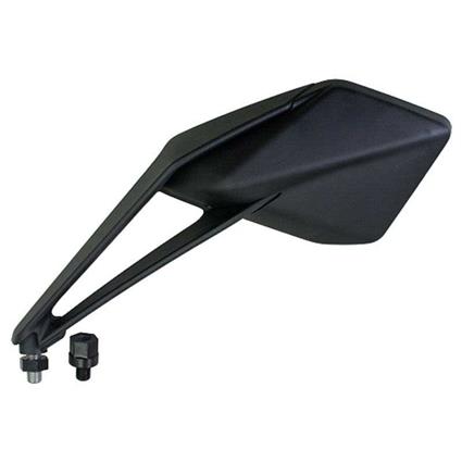 Bcr Kawasaki Z 1000 14-16 Left Rearview Mirror Prateado