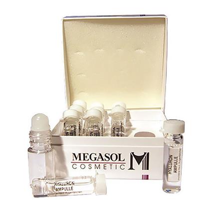 Megasol Cosmetic Hyaluron Ampoules 7x3ml Dourado
