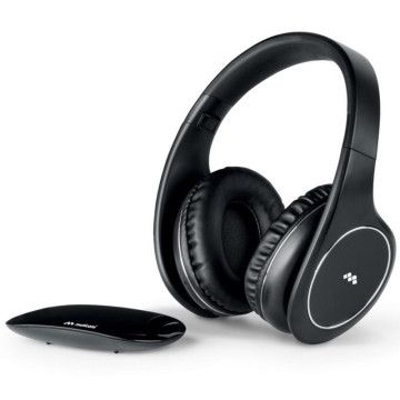 Fones de ouvido sem fio inteligentes digitais Meliconi HP / Jack 3.5 / Toslink / Preto