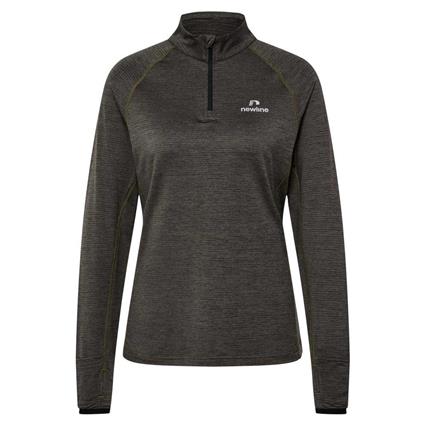 Newline Sport Pace Half Zip Sweatshirt Cinzento M Mulher