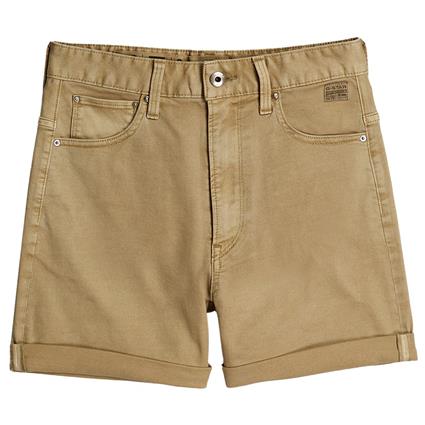 G-star D24612-c106 Shorts Beige 27 Mulher