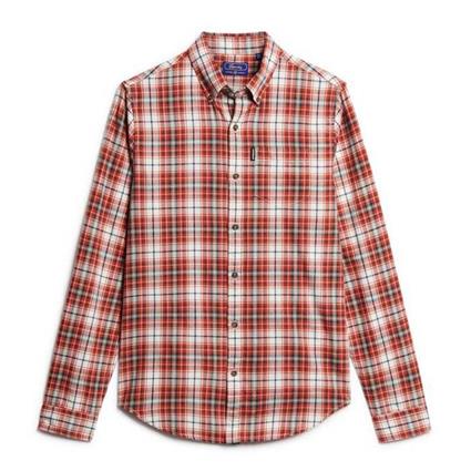 Superdry Vintage Check Long Sleeve Shirt  S Homem