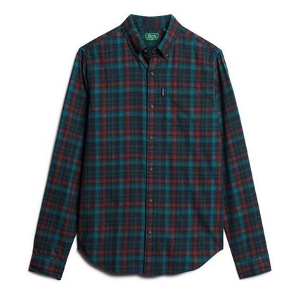 Superdry Vintage Check Long Sleeve Shirt  2XL Homem
