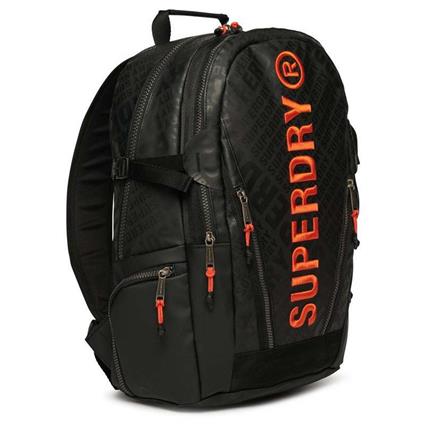 Superdry Tarp Aop Backpack Preto