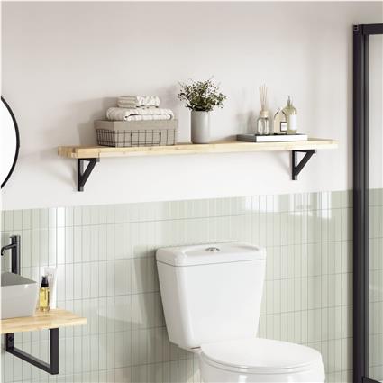 vidaXL Tampo de mesa retangular 140x20x4 cm madeira de acácia maciça