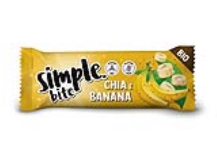 Barra Simple Chia E Banana Bio Bite 35g