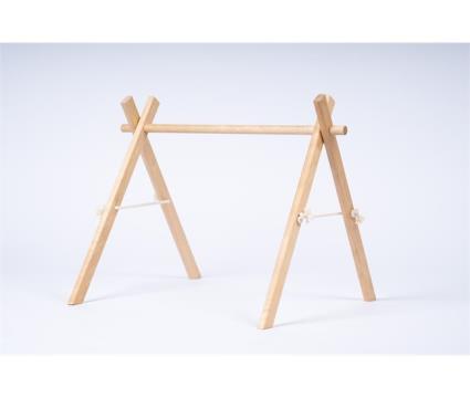 Arco didático em madeira para bebés
