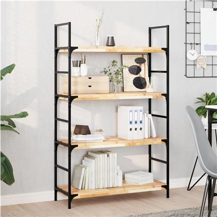 vidaXL Prateleira flutuante 80x30x4 cm acácia maciça não tratada