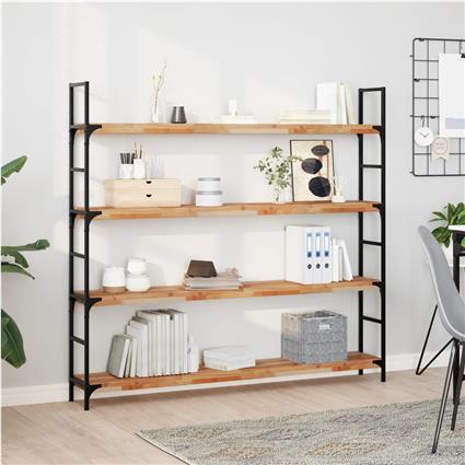 vidaXL Prateleira flutuante 140x20x4cm acácia maciça acabamento a óleo