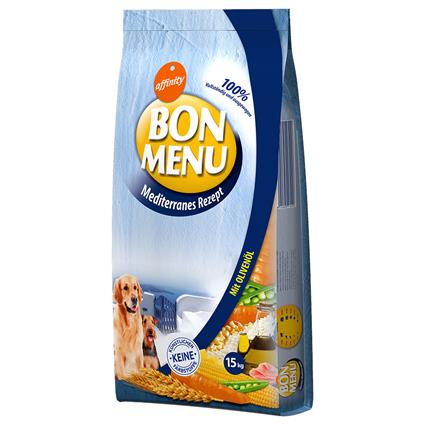 Bon Menu Dog Adult Mediterranean Recipe  -  Pack económico: 2 x 15 kg