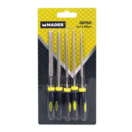 Kit Limas de Precisão 140mm 5 Uni