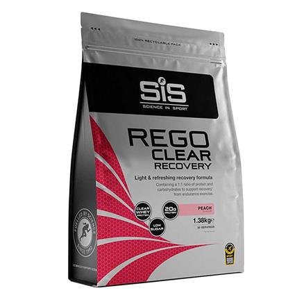 Sis Rego Clear Peach 1.38kg Recovery Drink Powder Transparente