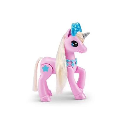 Zuru Pets Alive Robot Unicorn With Stable And Sounds Figure Rosa