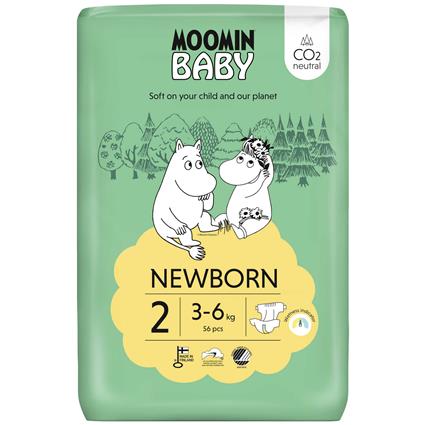 Fraldas de Bebé 3-6kg T2 Moomin Baby