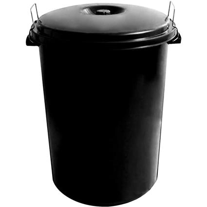 Sp Berner Trash Can With Handles 100l