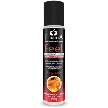 LUXURIA FEEL SENSATION HOT BASE LUBRICANT 60 ML