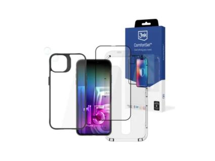 Confort Set 3MK 4 em 1 iPhone 15 Pro