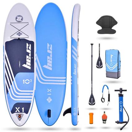 Zray X-rider X1 10´ 2 Combo Inflatable Paddle Surf Set Azul 310 cm / 81 cm