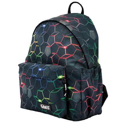 Mochila clássica PC My Ghuts GH211 Tech Color 25 GHUTS 41cm