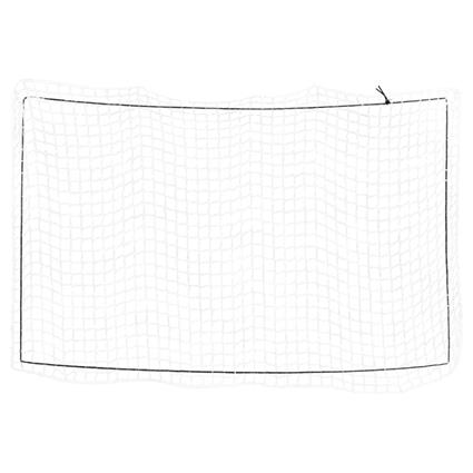 vidaXL Rede para reboque com corda elástica 3,5x2 m PP branco