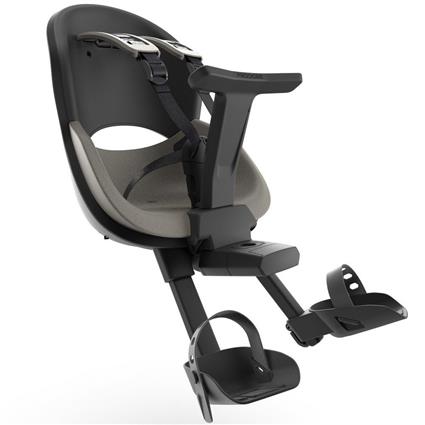 Prodigee Icon Front Child Bike Seat Prateado Max 12 kg Rapaz