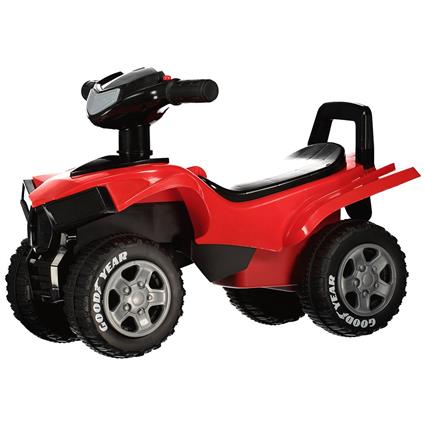 Runruntoys Licensed Good Year Ride-on Vermelho