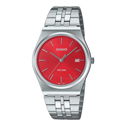 Casio Mtp-b145d-4a2vef Watch Vermelho