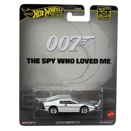 Hot Wheels Carro Lotus Espirit S1 007 The Spy Who Loved Me
