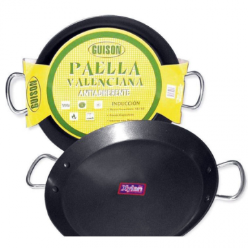 GUISON PAELLER 40CM INDUÇÃO INOX ANTIADERENTE