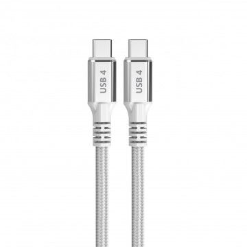 CABO DCU USB C para USB C 1,5M 240W/40G BRANCO