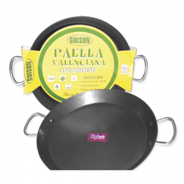 GUISON PAELLER 32CM INDUÇÃO DE AÇO INOXIDÁVEL ANTIADERENTE