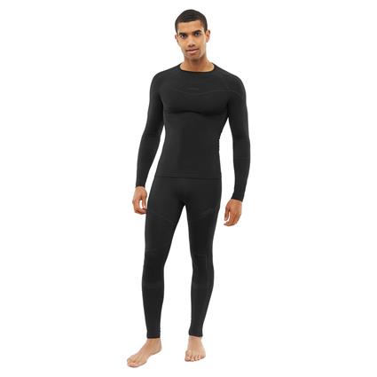 Viking Gary Bamboo Base Layer Set Preto 2XL Homem