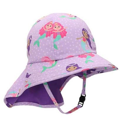 Zoocchini Siren Upf 50 Hat  6-24 Months