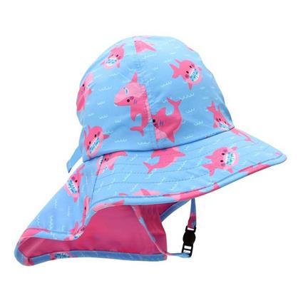 Zoocchini Shark Upf 50 Hat  6-24 Months