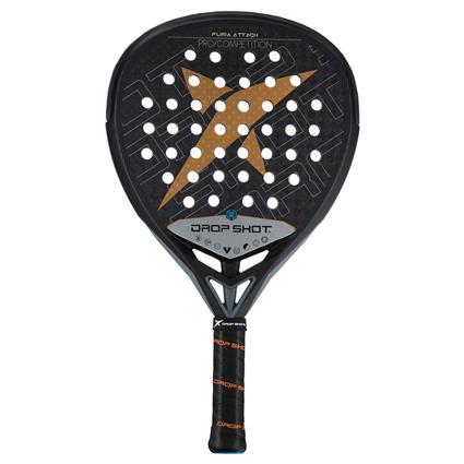 Drop Shot Furia Attack Padel Racket Dourado 350-370 gr