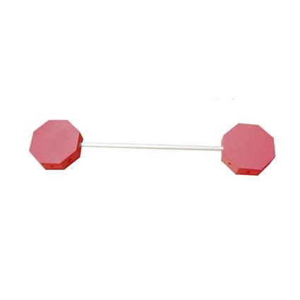Leisis Halteres Aquagym Dumbbell Vermelho 140 cm