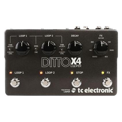 Tc Electronic Ditto X4 Looper Guitar Pedal