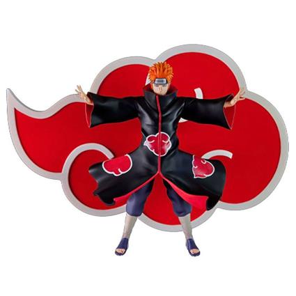 Espada Art Naruto Shippuden Pvc 1/8 Pain Tendo 27 Cm Statue Vermelho