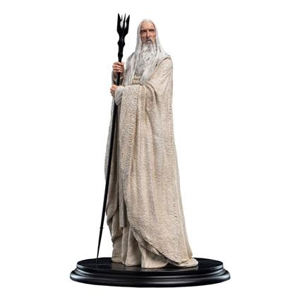 Weta Workshop The Lord Of The Rings 1/6 Saruman The Wizard Classic Series 33 Cm Statue Beige