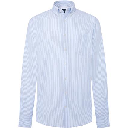 Hackett Hm3010087 Long Sleeve Shirt Azul 3XL Homem