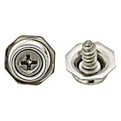 Common Sense Dot Trw18307 Cross Head Screw 100 Units Prateado