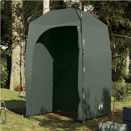 vidaXL Tenda para duche impermeável verde azeitona