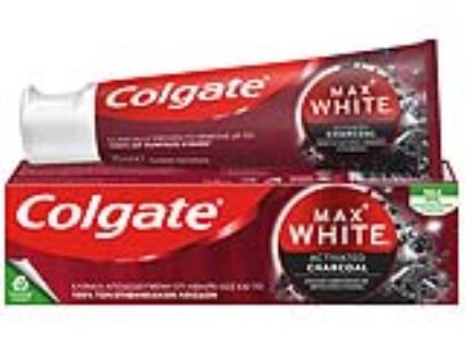 Pasta De Dentes Branqueadora Max White Carvão Colgate 75ml