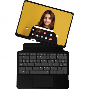 BT SILVER HT TAB A9+ CAIXA E TECLADO PRETO 11'