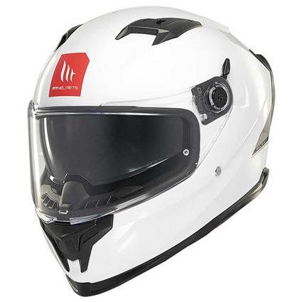 Mt Helmets Braker Sv Solid Full Face Helmet Branco XL