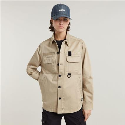 G-star D25230-d766 Overshirt Beige XL Mulher